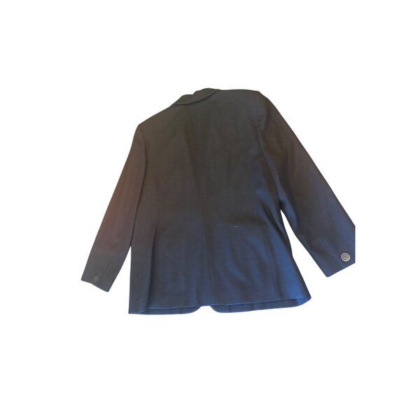 Pendleton Womens Classic Blazer Size 14 Virgin Wool Black Classic Career - Picture 5 of 5